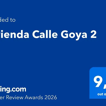 Vivienda Calle Goya 2 Appartement *